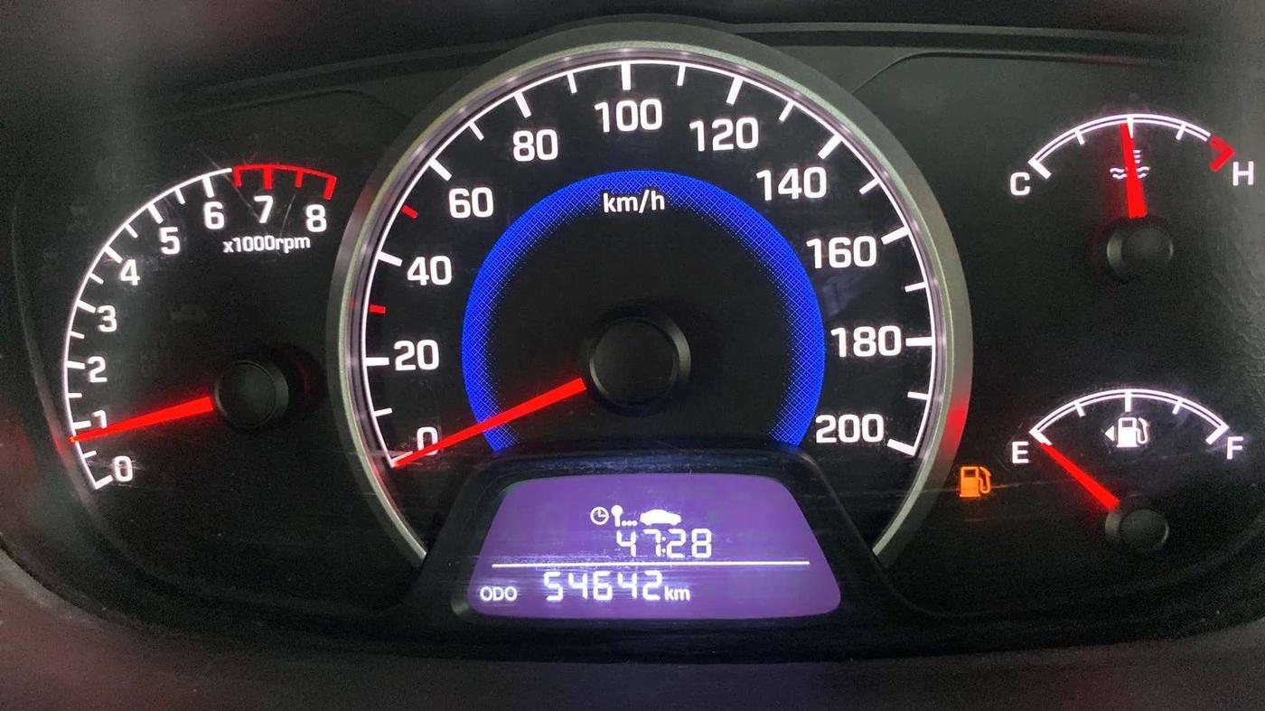 2017 Hyundai Grand i10 MAGNA 1.2 KAPPA VTVT, Petrol, Manual, 54,749 km, Odometer Image