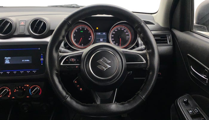 2022 Maruti Swift VXI AMT, Petrol, Automatic, 23,215 km, Steering Wheel Close Up