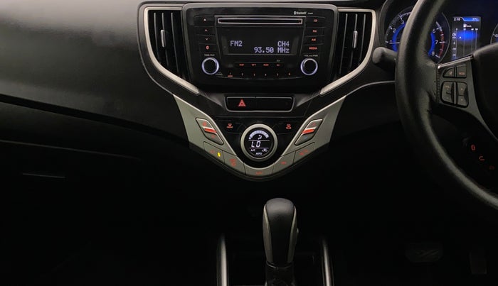 2018 Maruti Baleno ZETA CVT PETROL 1.2, Petrol, Automatic, 37,998 km, Air Conditioner