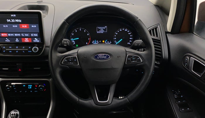2018 Ford Ecosport TITANIUM 1.5L PETROL, Petrol, Manual, 12,727 km, Steering Wheel Close Up