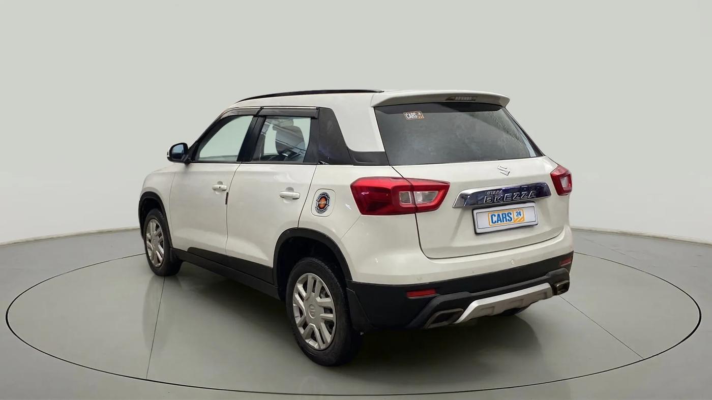 2021 Maruti Vitara Brezza VXI, Petrol, Manual, 39,760 km, Left Back Diagonal