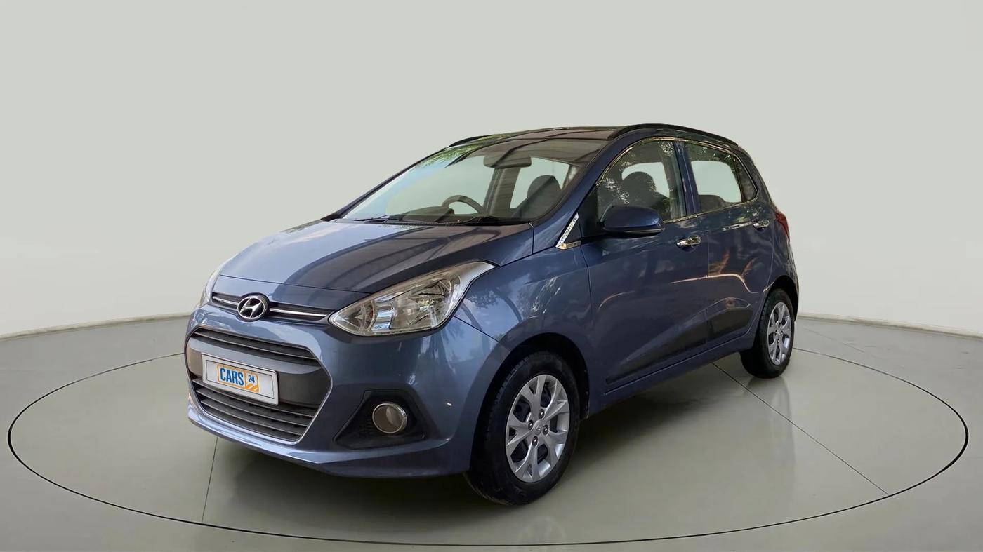 2016 Hyundai Grand i10 SPORTZ 1.1 CRDI, Diesel, Manual, 78,493 km, Left Front Diagonal