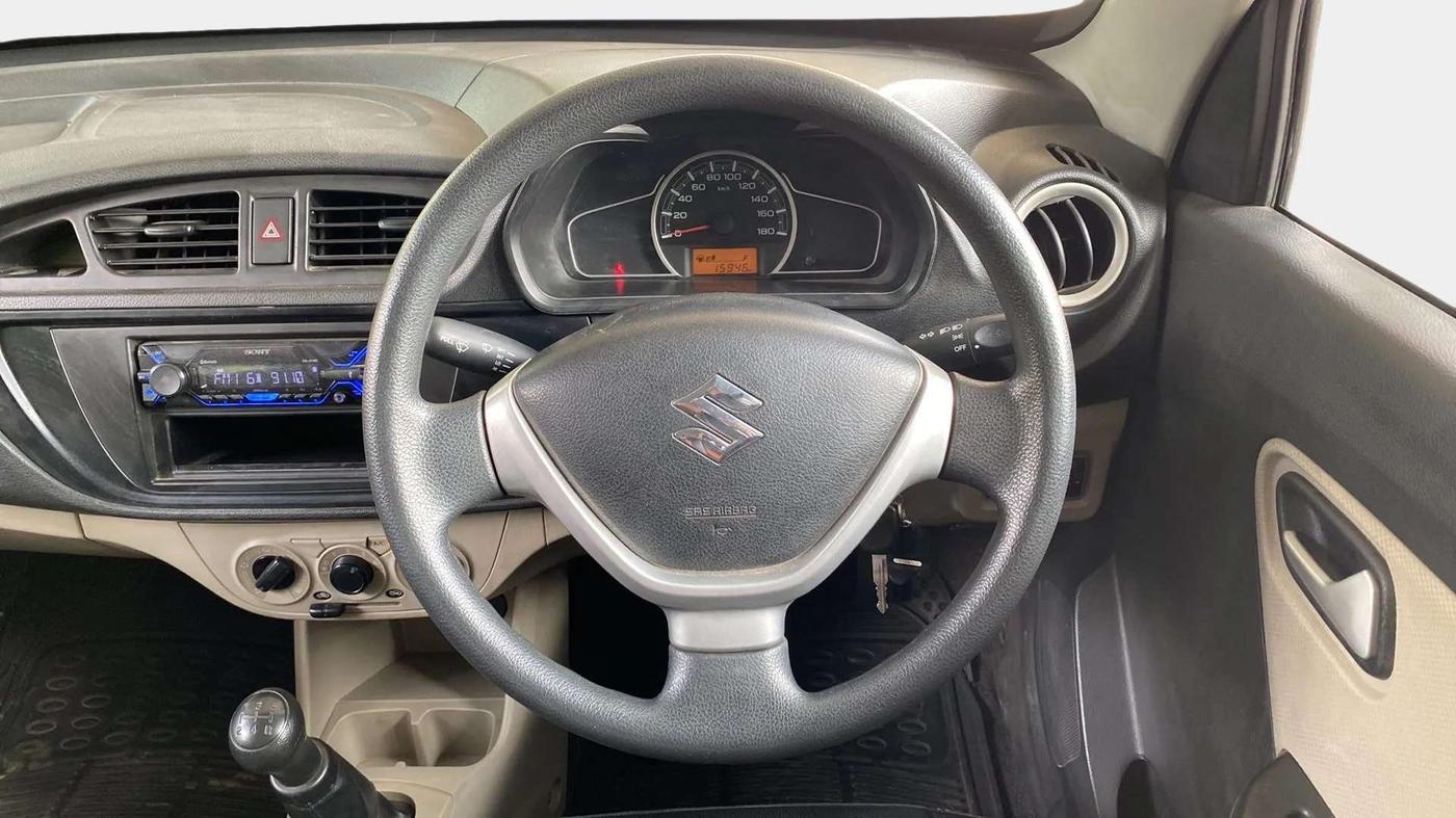 2019 Maruti Alto LXI, Petrol, Manual, 15,987 km, Steering Wheel Close Up