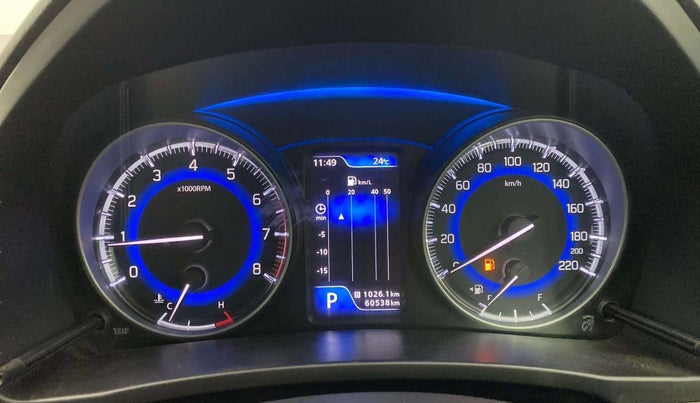 2019 Maruti Baleno ALPHA CVT PETROL 1.2, Petrol, Automatic, 60,561 km, Odometer Image