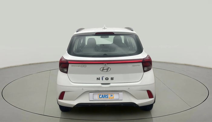 2023 Hyundai GRAND I10 NIOS SPORTZ 1.2 KAPPA VTVT, Petrol, Manual, 7,616 km, Back/Rear