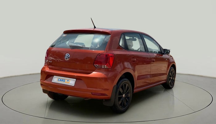 2016 Volkswagen Polo HIGHLINE1.2L, Petrol, Manual, 74,169 km, Right Back Diagonal
