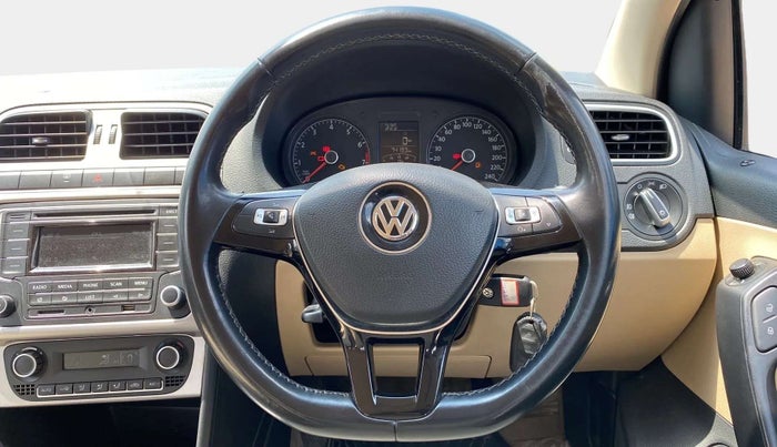 2016 Volkswagen Polo HIGHLINE1.2L, Petrol, Manual, 74,169 km, Steering Wheel Close Up