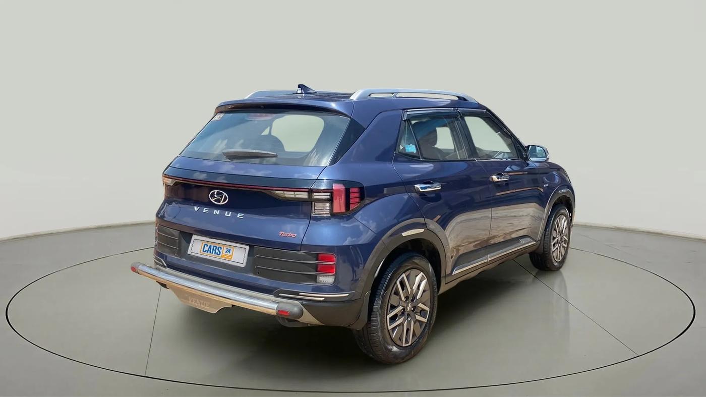 2022 Hyundai VENUE S (O) 1.0 TURBO IMT, Petrol, Manual, 24,522 km, Right Back Diagonal