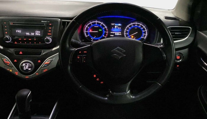 2017 Maruti Baleno ZETA CVT PETROL 1.2, Petrol, Automatic, 65,944 km, Steering Wheel Close Up