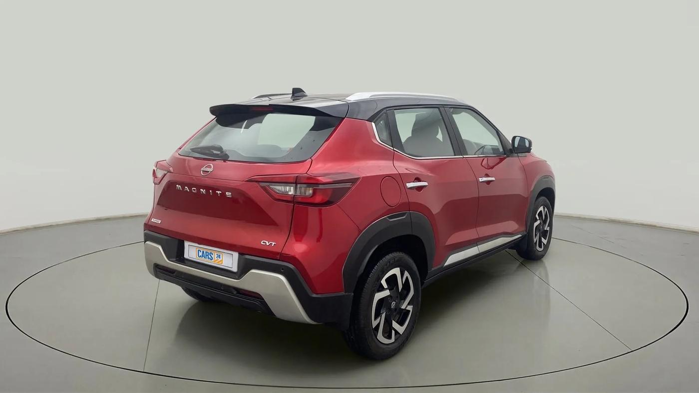 2022 Nissan MAGNITE XV PREMIUM TURBO CVT, Petrol, Automatic, 18,393 km, Right Back Diagonal