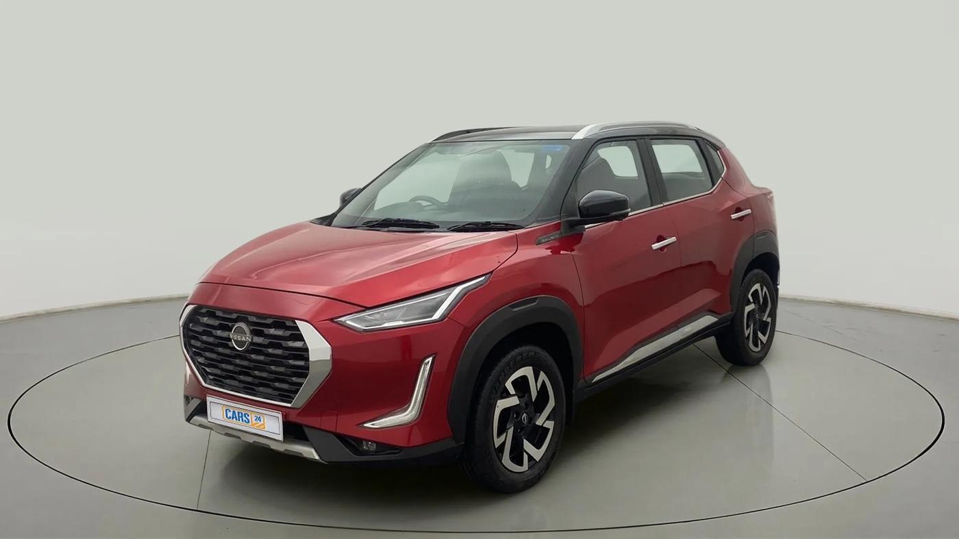 2022 Nissan MAGNITE XV PREMIUM TURBO CVT, Petrol, Automatic, 18,393 km, Left Front Diagonal