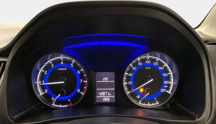 2019 Maruti Baleno DELTA PETROL 1.2, Petrol, Manual, 43,165 km, Odometer Image