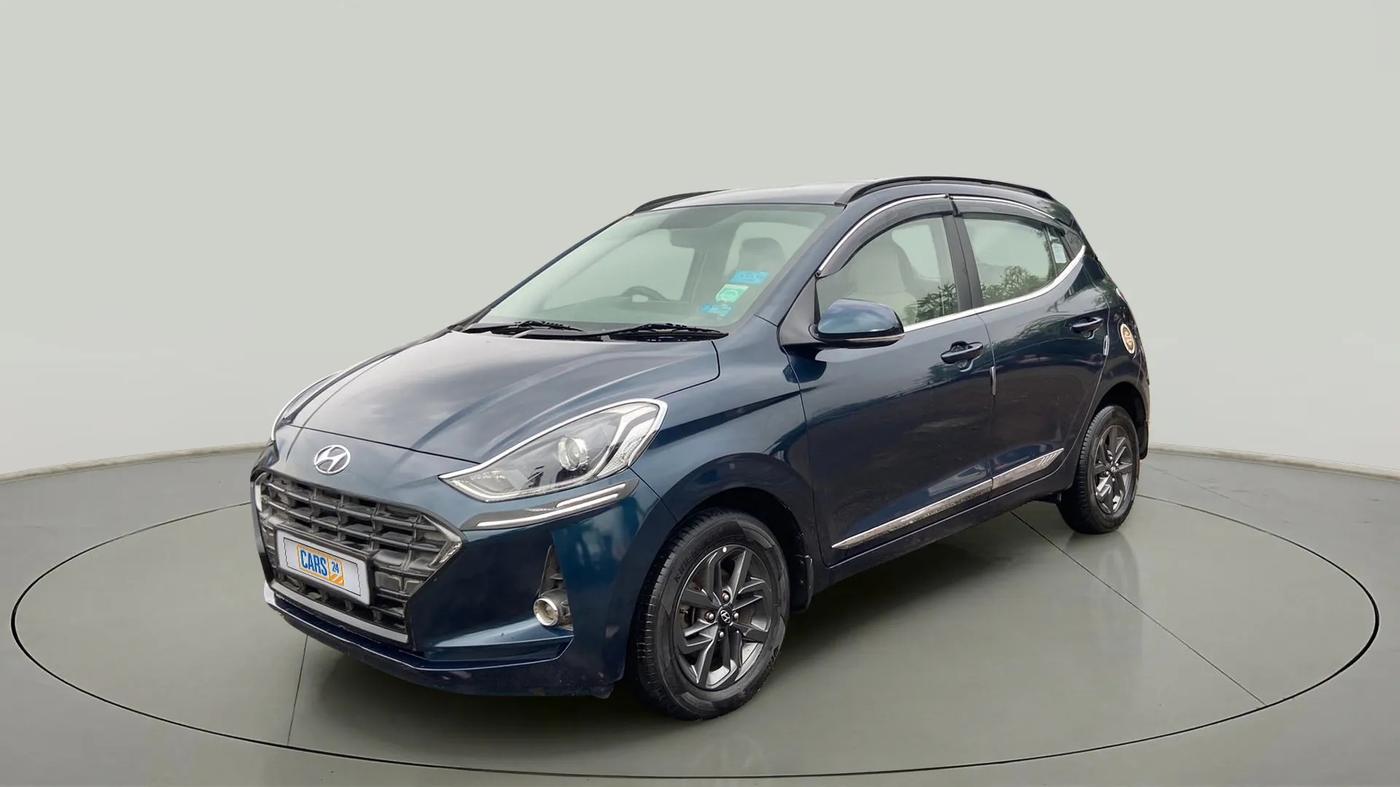 2020 Hyundai GRAND I10 NIOS SPORTZ AMT 1.2 KAPPA VTVT, Petrol, Automatic, 52,758 km, Left Front Diagonal