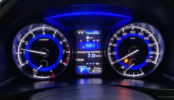 2020 Toyota Glanza V CVT, Petrol, Automatic, 18,529 km, Odometer Image