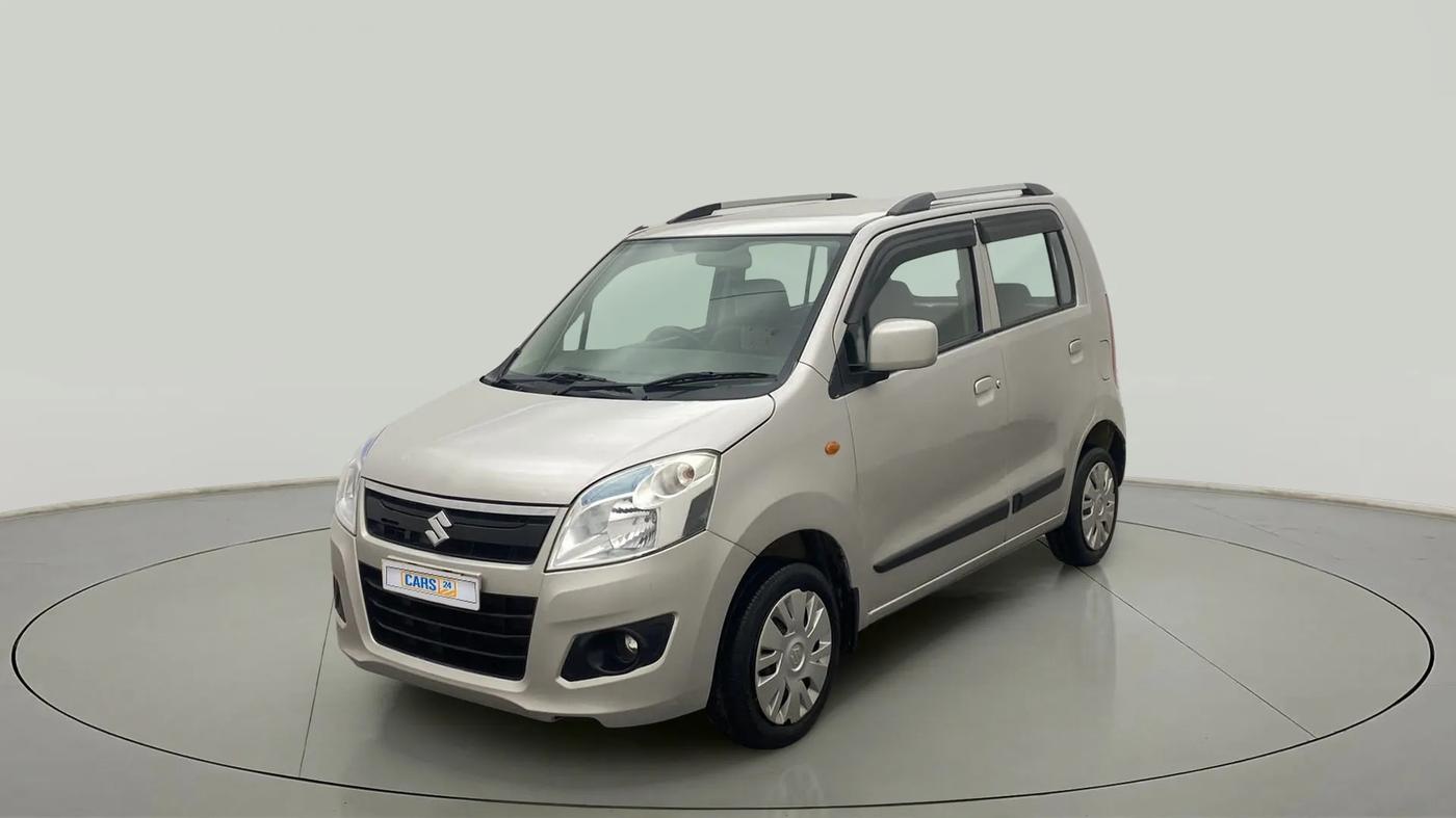 2018 Maruti Wagon R 1.0 VXI, Petrol, Manual, 68,639 km, Left Front Diagonal