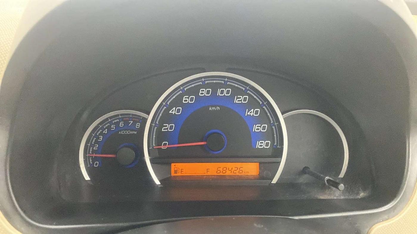 2018 Maruti Wagon R 1.0 VXI, Petrol, Manual, 68,639 km, Odometer Image