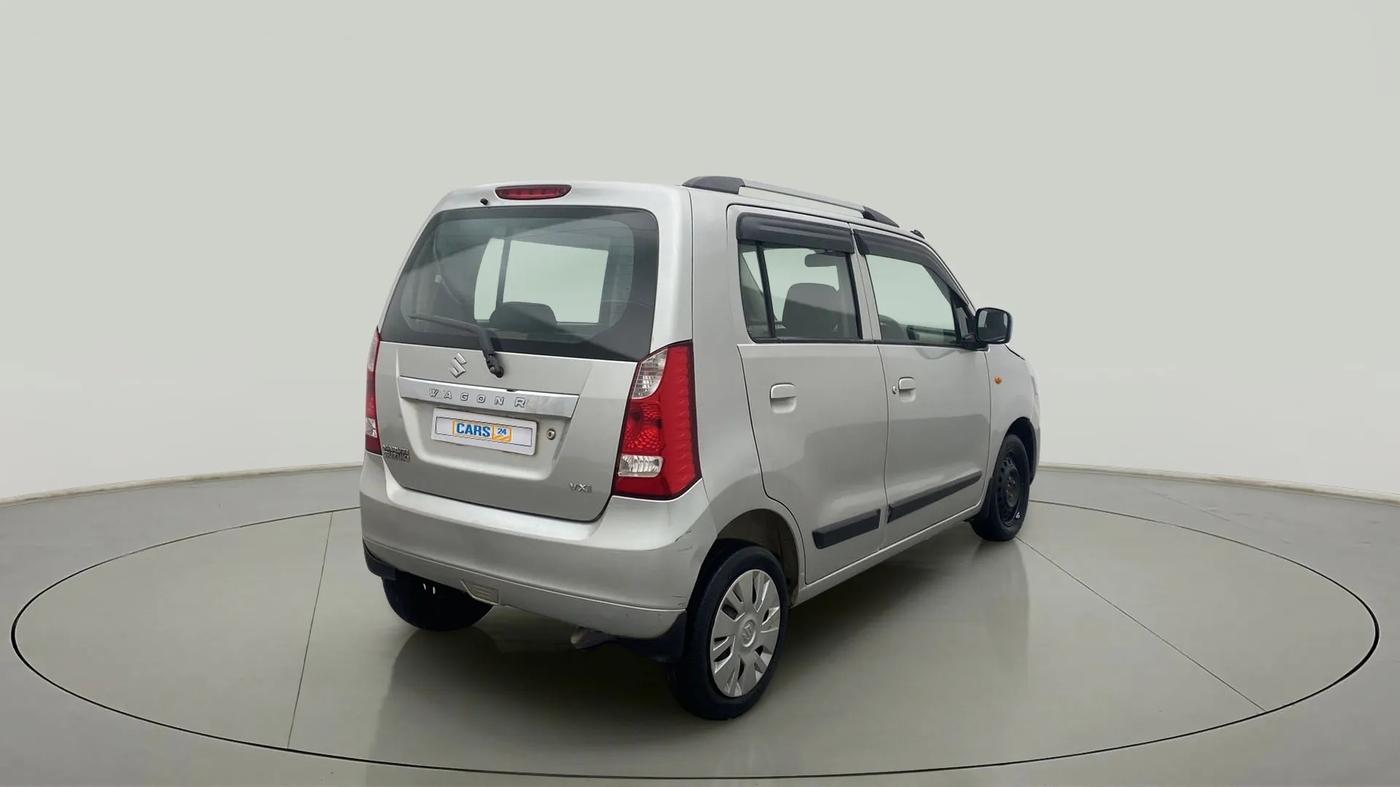 2018 Maruti Wagon R 1.0 VXI, Petrol, Manual, 68,639 km, Right Back Diagonal