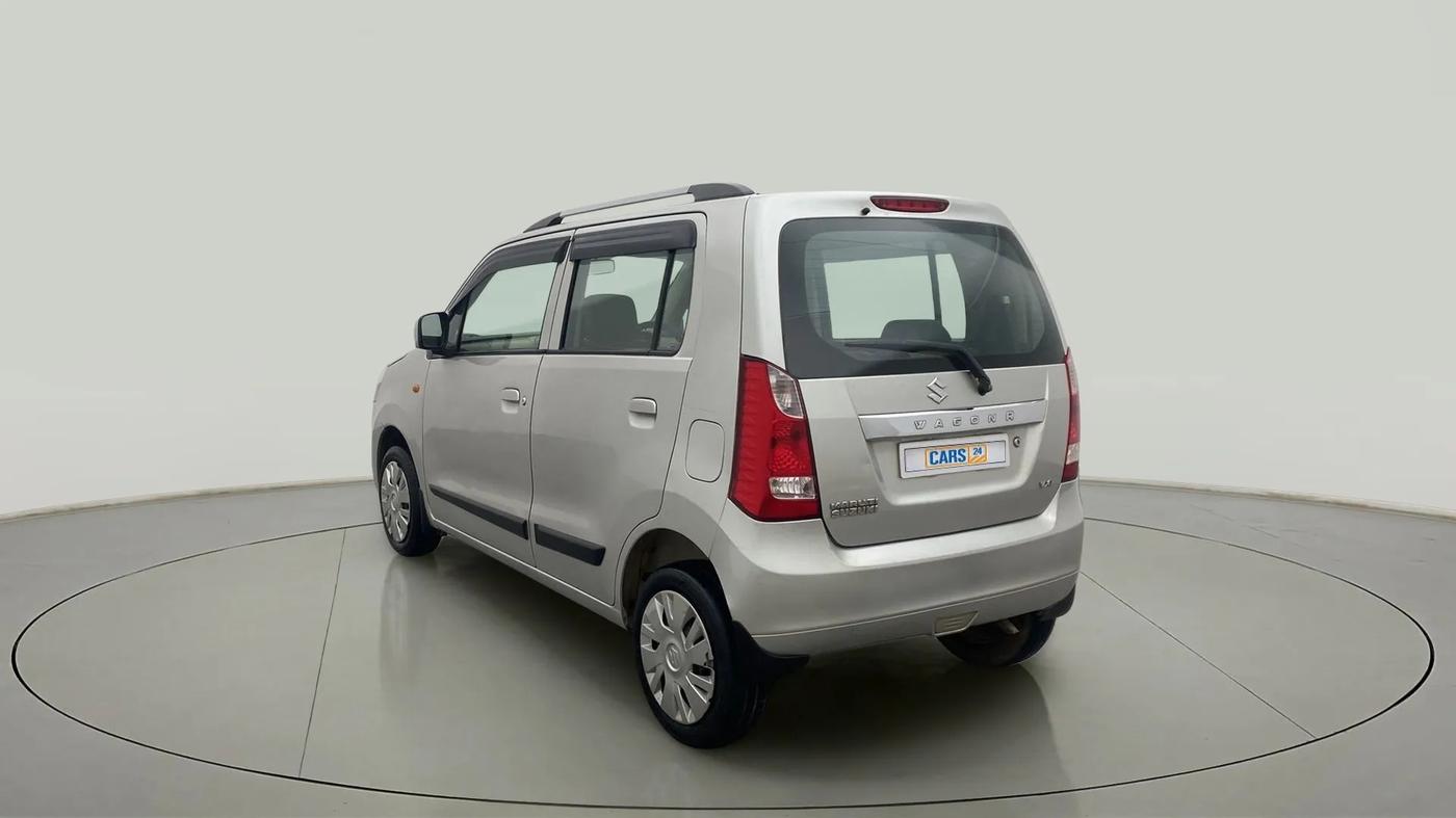 2018 Maruti Wagon R 1.0 VXI, Petrol, Manual, 68,639 km, Left Back Diagonal