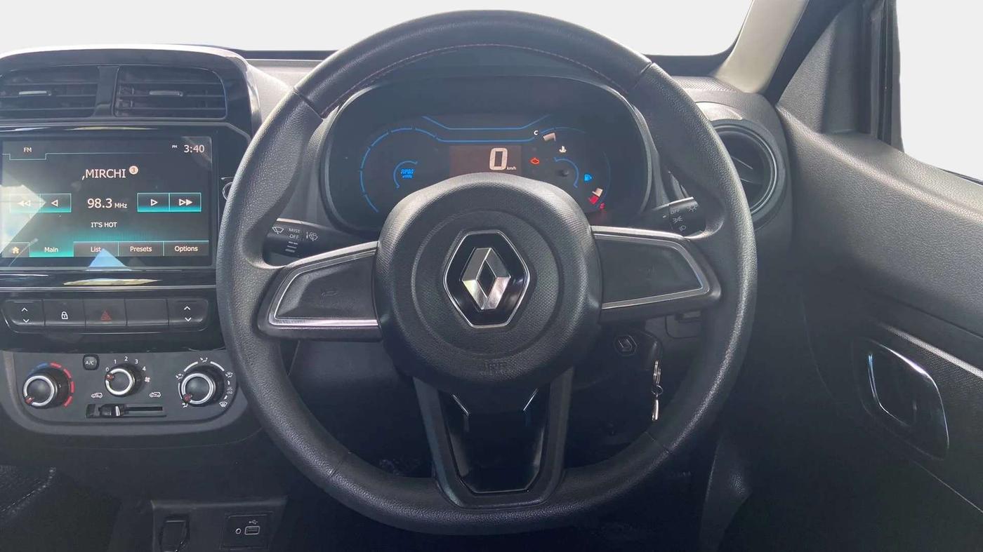 2020 Renault Kwid RXT 1.0 (O), Petrol, Manual, 20,657 km, Steering Wheel Close Up