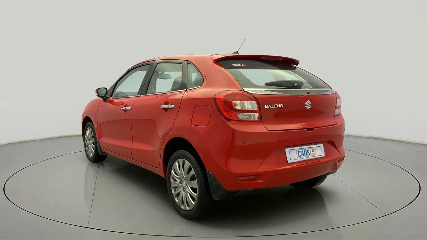 2017 Maruti Baleno ALPHA PETROL 1.2, Petrol, Manual, 68,435 km, Left Back Diagonal