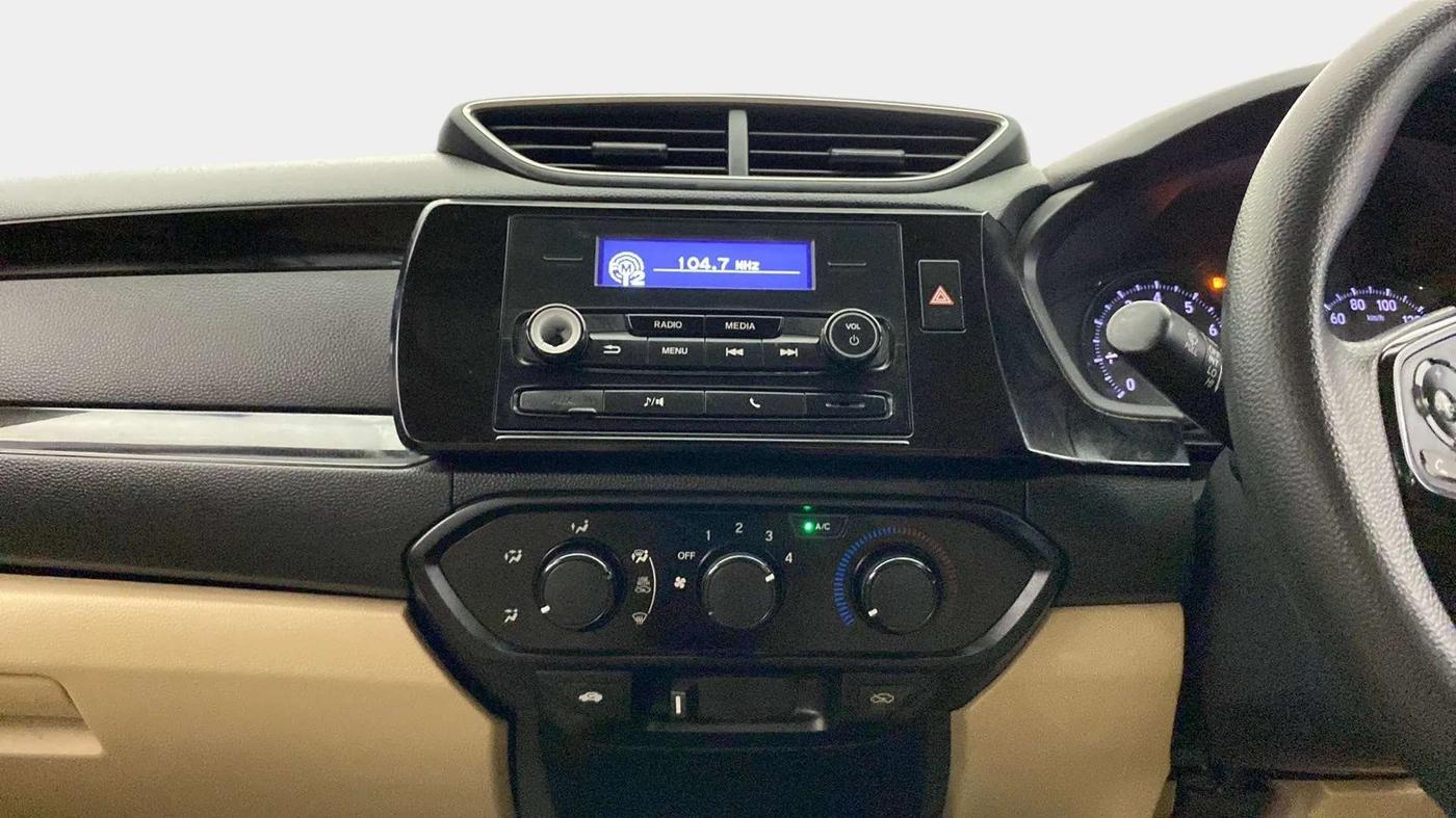 2019 Honda Amaze 1.2L I-VTEC S, Petrol, Manual, 49,454 km, Air Conditioner