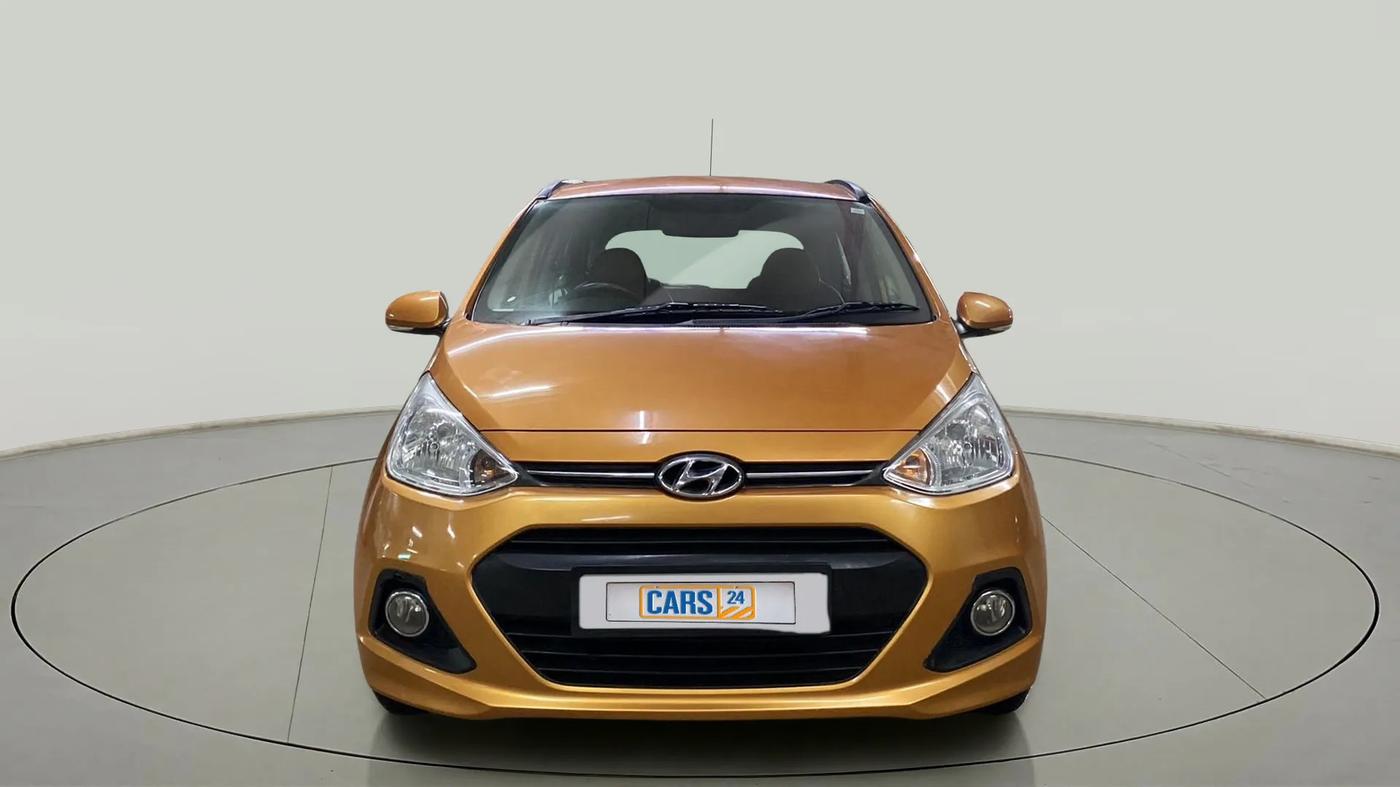 2016 Hyundai Grand i10 ASTA (O) 1.2 KAPPA VTVT, Petrol, Manual, 16,921 km, Front
