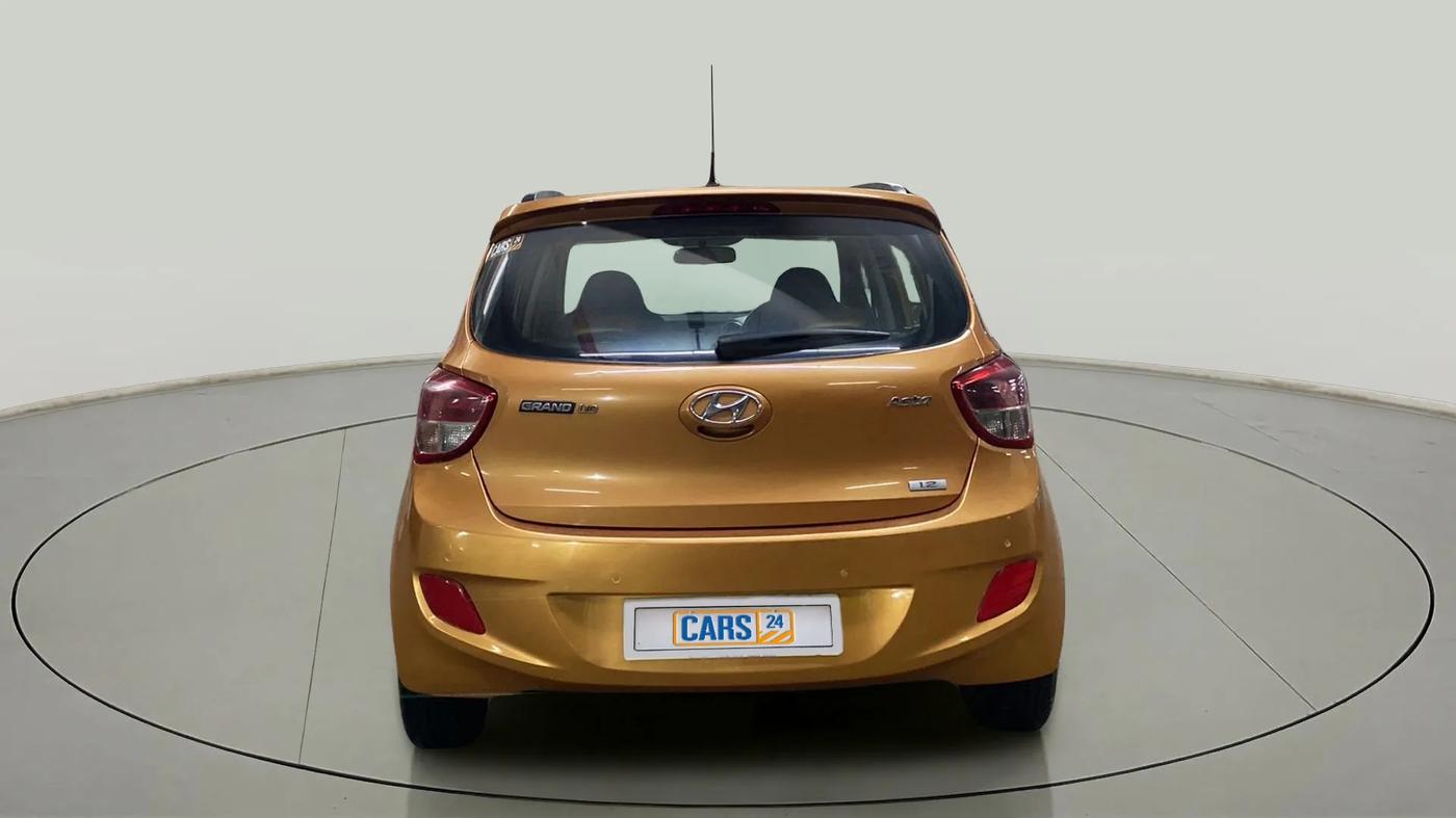 2016 Hyundai Grand i10 ASTA (O) 1.2 KAPPA VTVT, Petrol, Manual, 16,921 km, Back/Rear