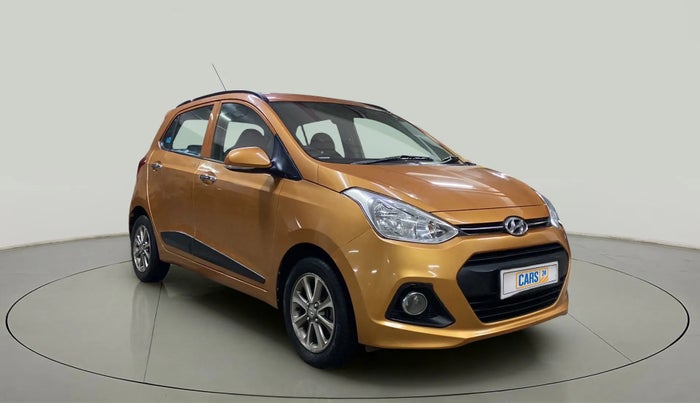 2016 Hyundai Grand i10 ASTA (O) 1.2 KAPPA VTVT, Petrol, Manual, 16,921 km, Right Front Diagonal