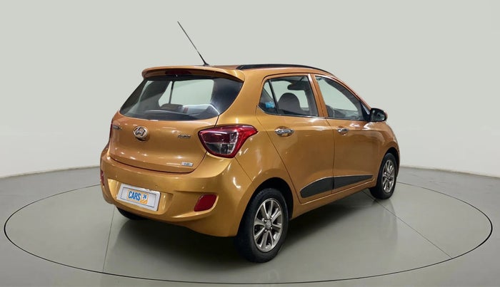 2016 Hyundai Grand i10 ASTA (O) 1.2 KAPPA VTVT, Petrol, Manual, 16,921 km, Right Back Diagonal