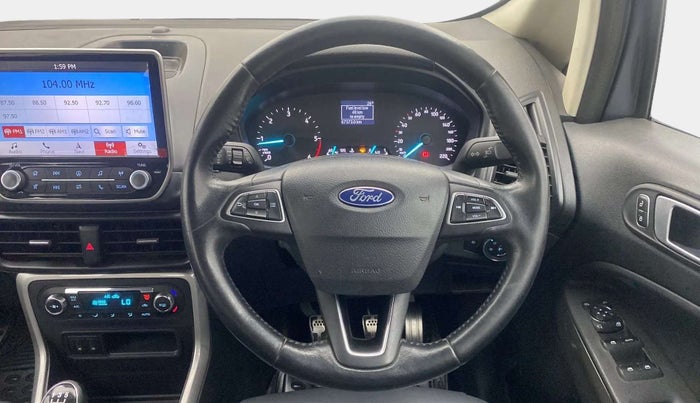 2018 Ford Ecosport TITANIUM 1.5L DIESEL, Diesel, Manual, 67,343 km, Steering Wheel Close Up