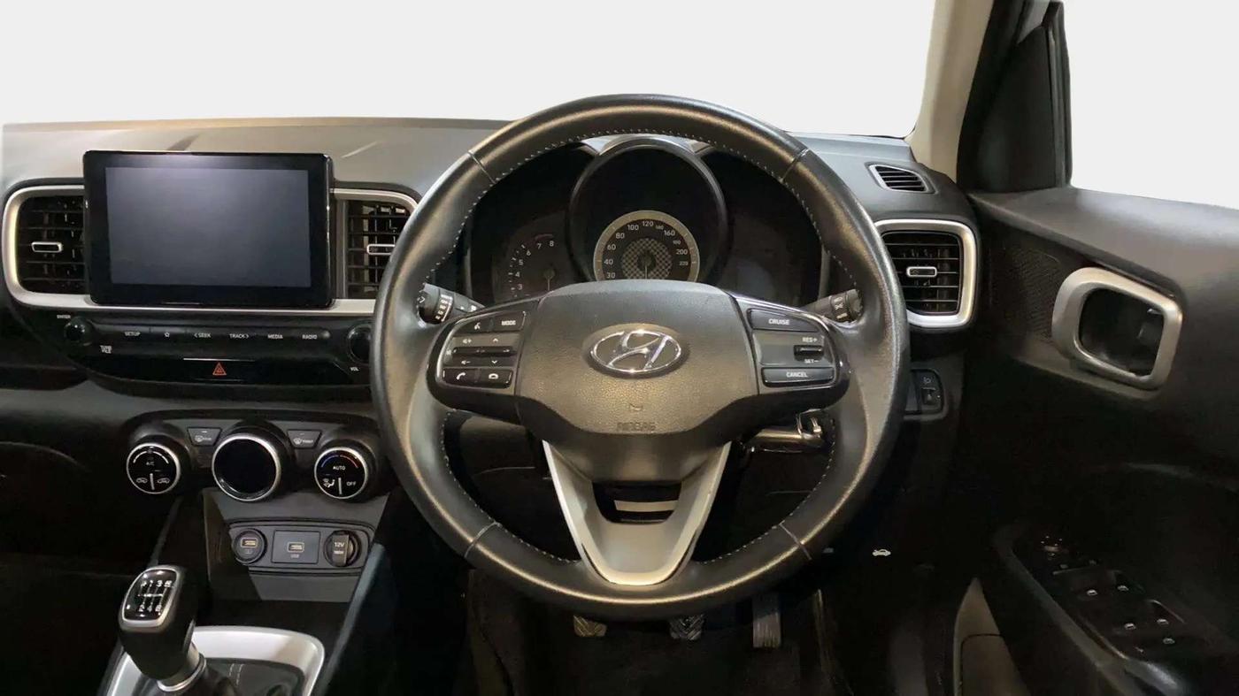 2020 Hyundai VENUE SX 1.0 TURBO, Petrol, Manual, 30,467 km, Steering Wheel Close Up