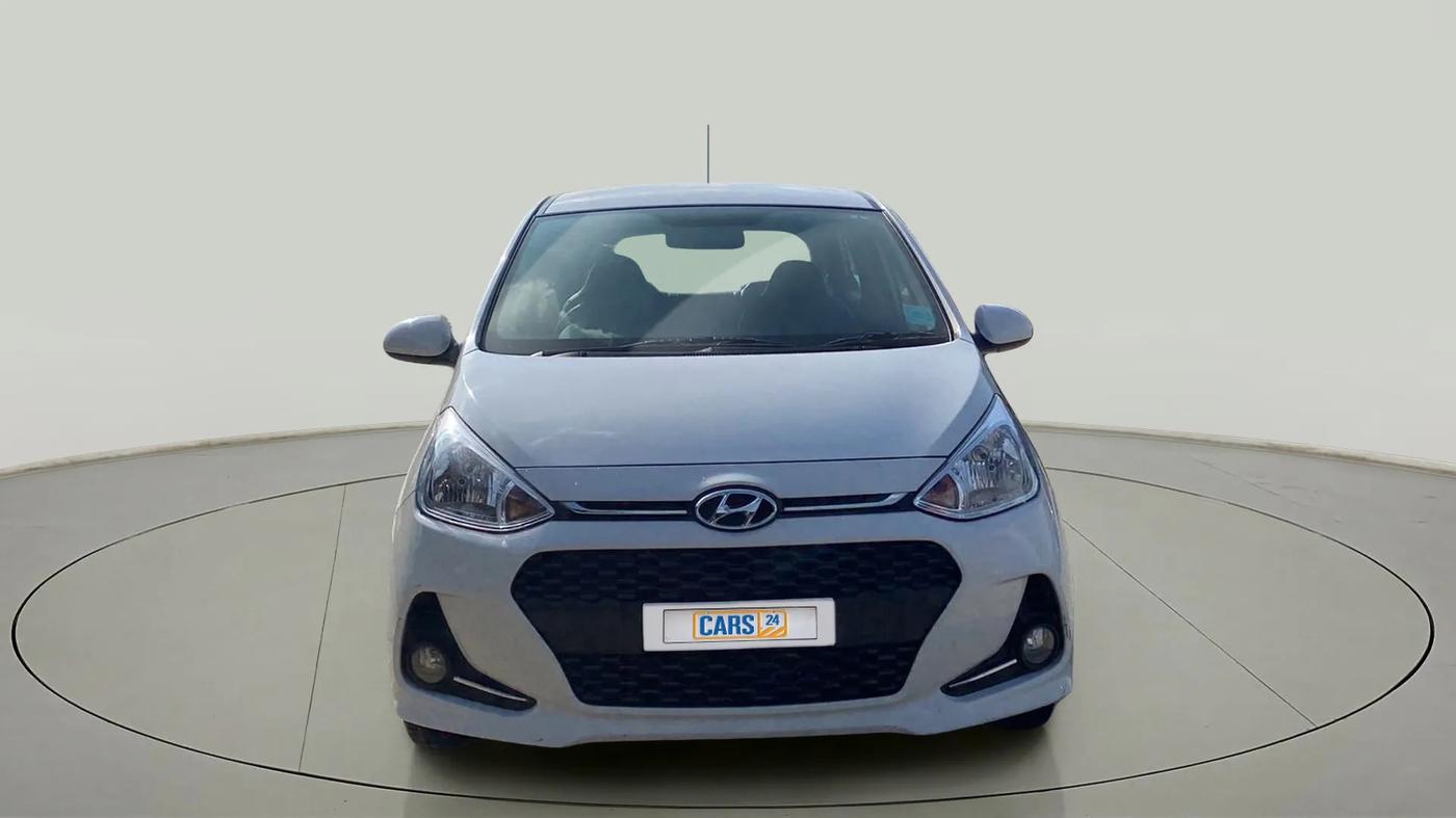 2017 Hyundai Grand i10 SPORTZ 1.2 KAPPA VTVT, Petrol, Manual, 17,354 km, Front