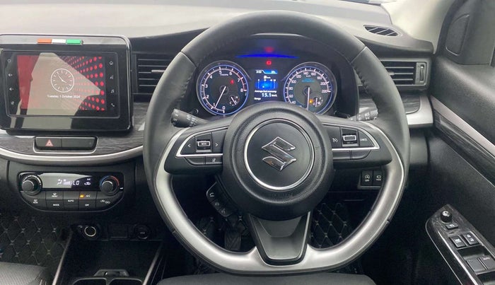 2022 Maruti XL6 ALPHA PLUS MT, Petrol, Manual, 7,386 km, Steering Wheel Close Up