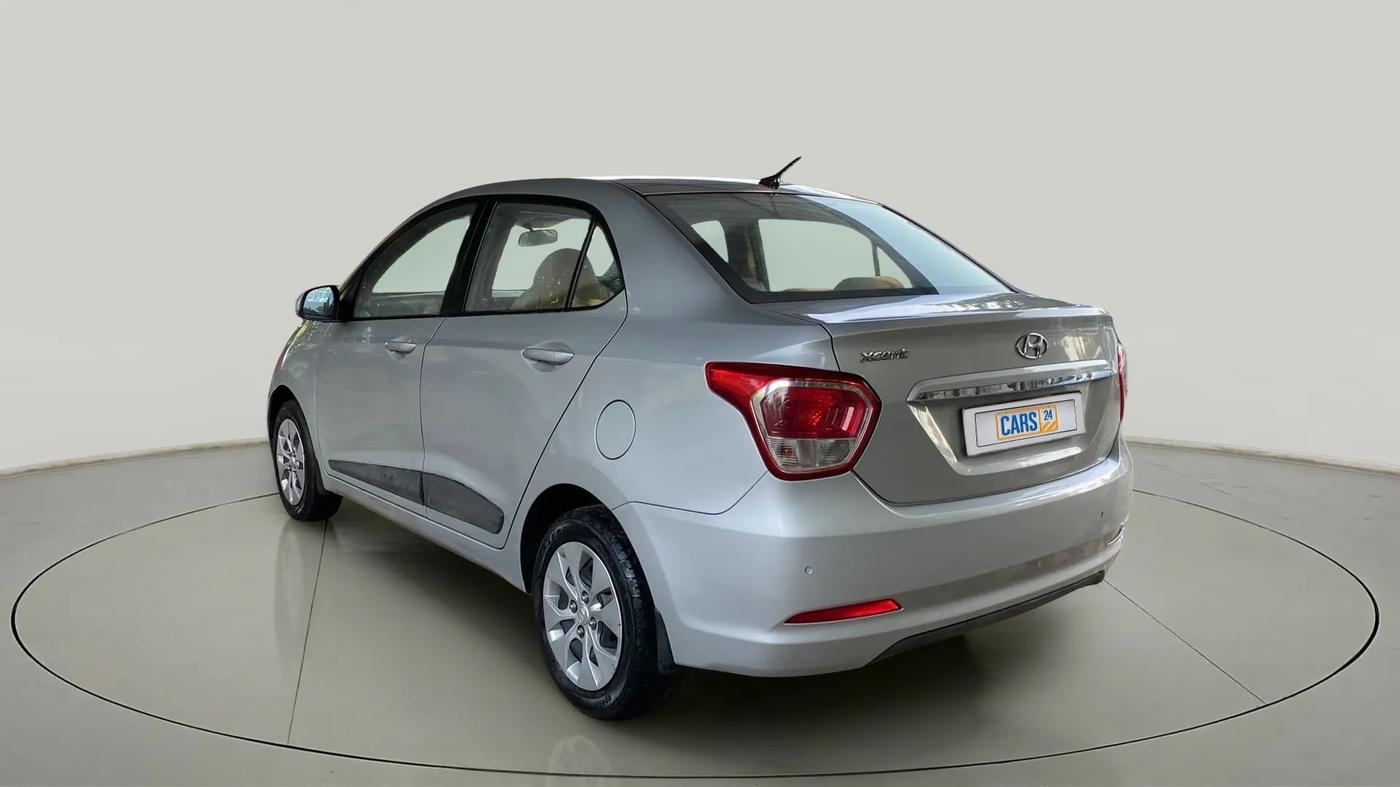 2014 Hyundai Xcent S 1.2, Petrol, Manual, 23,798 km, Left Back Diagonal