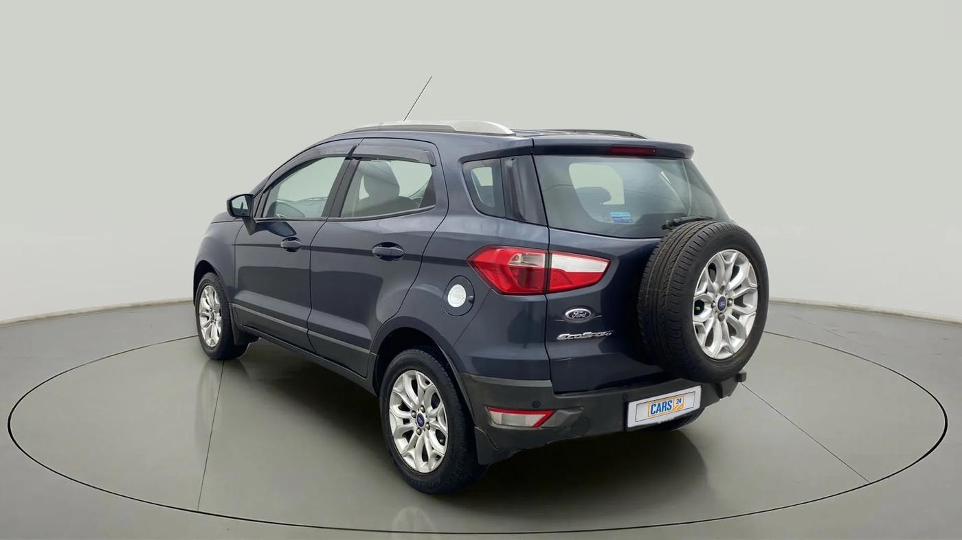 2013 Ford Ecosport TITANIUM 1.5L DIESEL, Diesel, Manual, 19,041 km, Left Back Diagonal