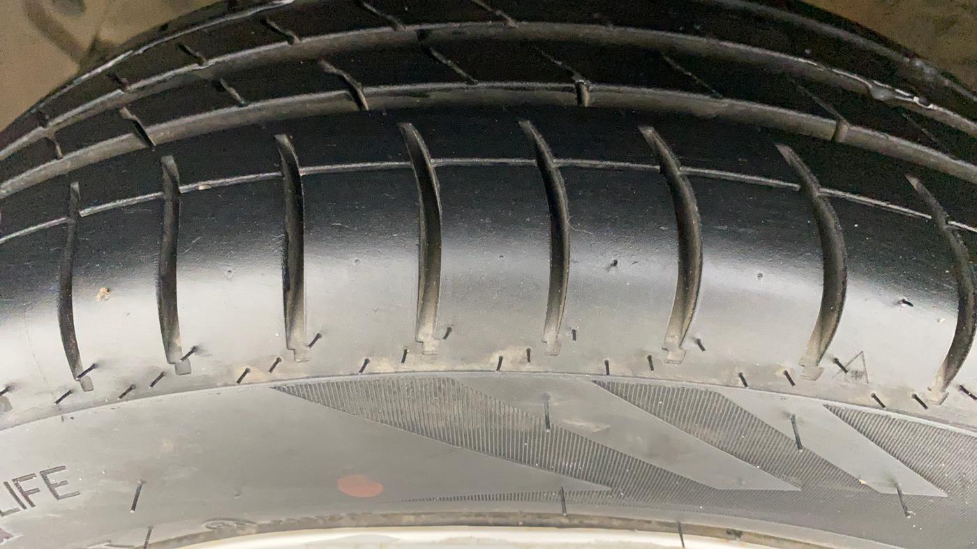 2014 Hyundai Xcent S 1.2, Petrol, Manual, 53,216 km, Left Front Tyre Tread