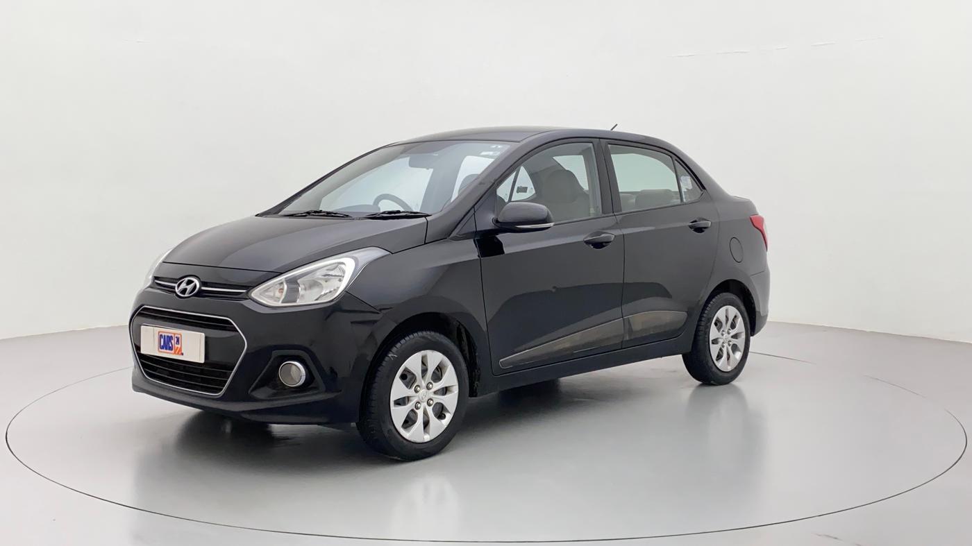2014 Hyundai Xcent S 1.2, Petrol, Manual, 53,216 km, Left Front Diagonal
