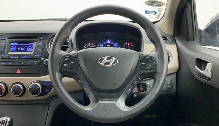 2014 Hyundai Xcent S 1.2, Petrol, Manual, 53,216 km, Steering Wheel Close Up