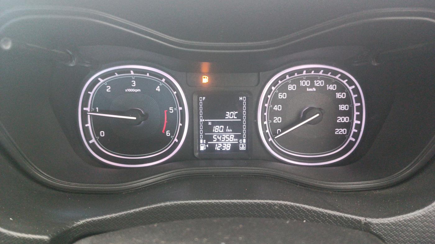 2016 Maruti Vitara Brezza ZDI PLUS DUAL TONE, Diesel, Manual, 54,357 km, Odometer Image