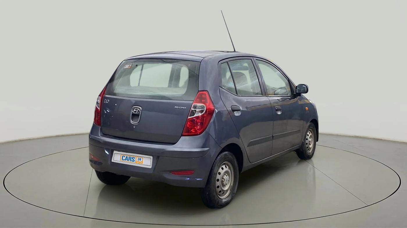 2013 Hyundai i10 MAGNA 1.1, Petrol, Manual, 55,297 km, Right Back Diagonal