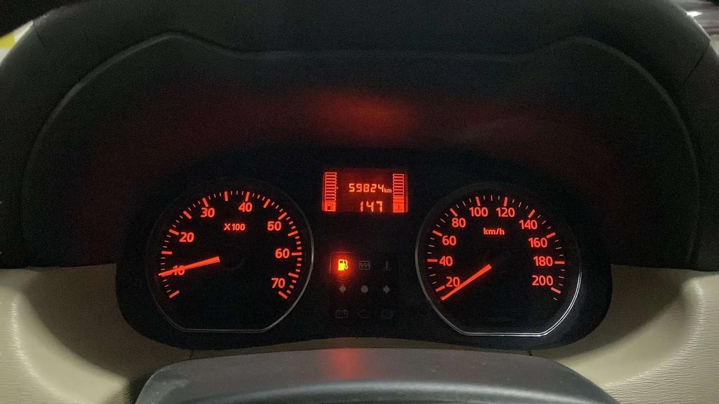2015 Nissan Terrano XL (P), Petrol, Manual, 59,794 km, Odometer Image