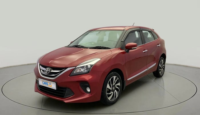 2019 Toyota Glanza V, Petrol, Manual, 18,621 km, Left Front Diagonal