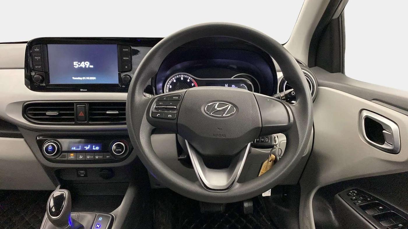 2020 Hyundai GRAND I10 NIOS SPORTZ AMT 1.2 KAPPA VTVT, Petrol, Automatic, 42,382 km, Steering Wheel Close Up