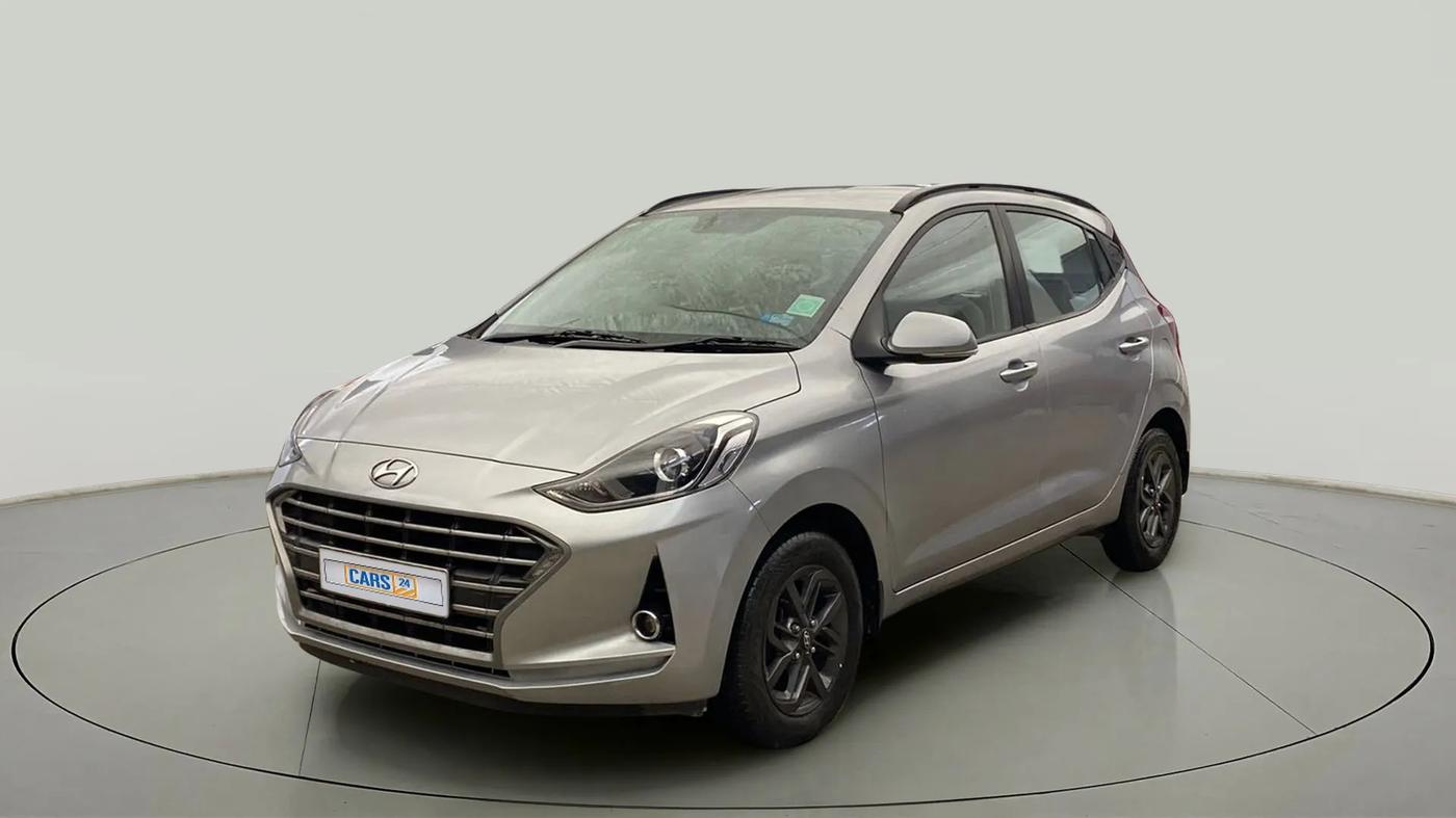 2020 Hyundai GRAND I10 NIOS SPORTZ AMT 1.2 KAPPA VTVT, Petrol, Automatic, 42,382 km, Left Front Diagonal