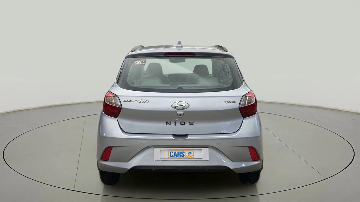 2020 Hyundai GRAND I10 NIOS SPORTZ AMT 1.2 KAPPA VTVT, Petrol, Automatic, 42,382 km, Back/Rear