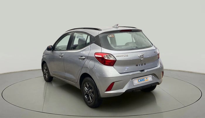 2020 Hyundai GRAND I10 NIOS SPORTZ AMT 1.2 KAPPA VTVT, Petrol, Automatic, 42,382 km, Left Back Diagonal