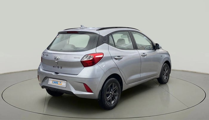 2020 Hyundai GRAND I10 NIOS SPORTZ AMT 1.2 KAPPA VTVT, Petrol, Automatic, 42,382 km, Right Back Diagonal