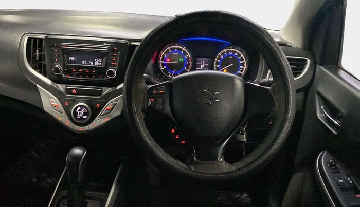 2016 Maruti Baleno DELTA CVT PETROL 1.2, Petrol, Automatic, 88,823 km, Steering Wheel Close Up