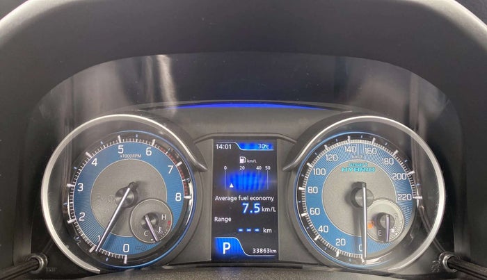 2022 Maruti XL6 ALPHA PLUS AT, Petrol, Automatic, 33,843 km, Odometer Image