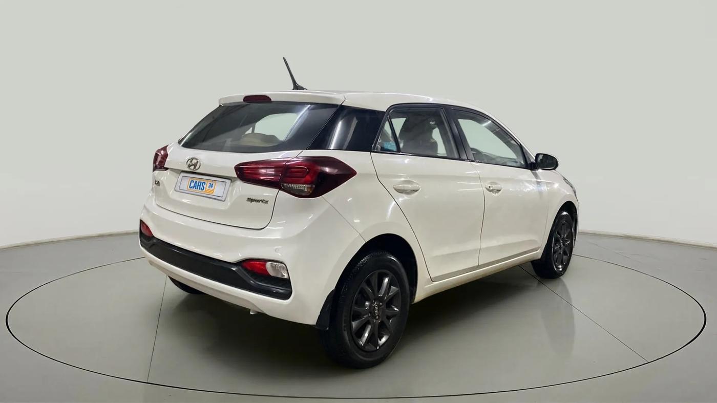 2019 Hyundai Elite i20 SPORTZ PLUS 1.2, Petrol, Manual, 45,063 km, Right Back Diagonal